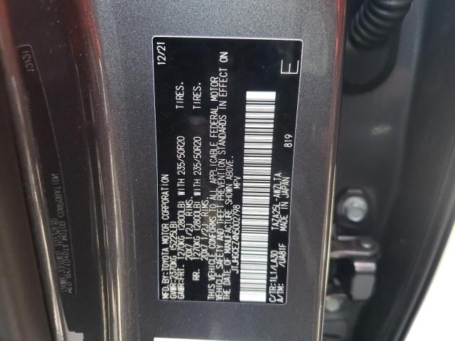 2022 LEXUS NX 350 JTJHGCEZ4N5002798