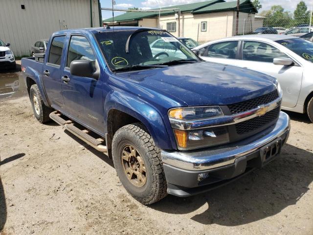 Salvage trucks for sale at Ham Lake, MN auction: 2005 Chevrolet Colorado