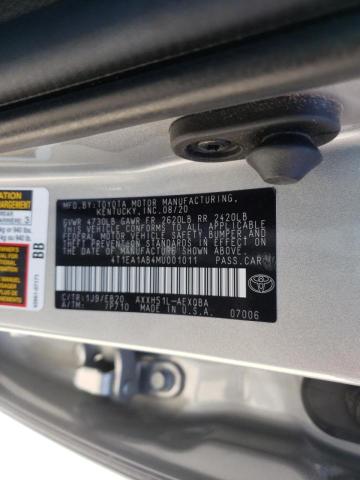 2021 TOYOTA AVALON XSE 4T1EA1AB4MU001011
