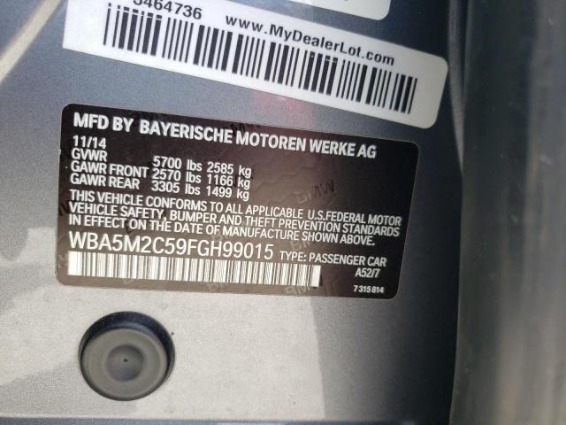 2015 BMW 535 IGT WBA5M2C59FGH99015