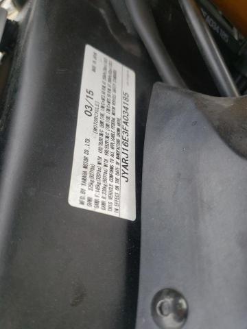 2015 YAMAHA YZFR6 JYARJ16E3FA034185