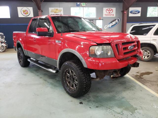 Salvage trucks for sale at East Granby, CT auction: 2007 Ford F150
