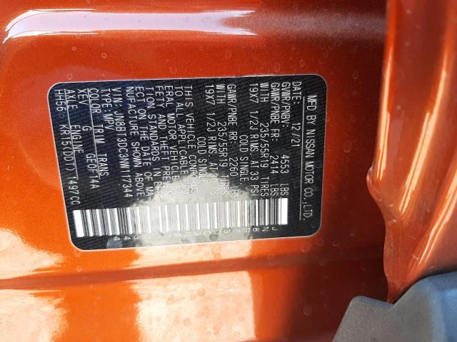 2022 NISSAN ROGUE PLAT JN8BT3DC3NW117344