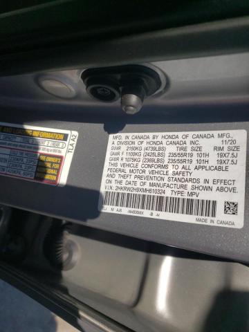 2HKRW2H9XMH610324 Honda Cr-V Touri 2021. Фото: 9