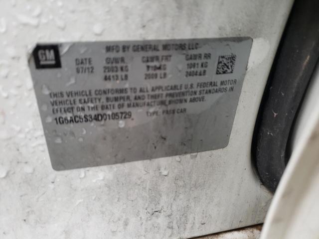 1G6AC5S34D0105729 Cadillac Ats Performance