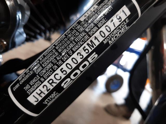 2005 HONDA VT750 C JH2RC50035M100791