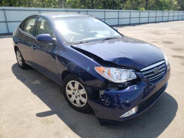 Salvage cars for sale at Brookhaven, NY auction: 2008 Hyundai Elantra GL