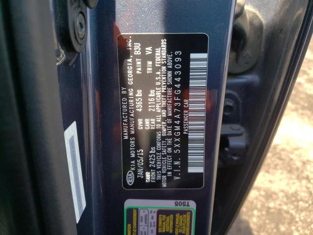 5XXGM4A73FG443093 KIA Optima Lx