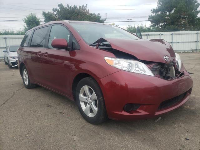 Salvage cars for sale from Copart Moraine, OH: 2016 Toyota Sienna LE
