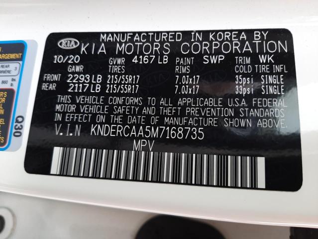 2021 KIA SELTOS EX KNDERCAA5M7168735
