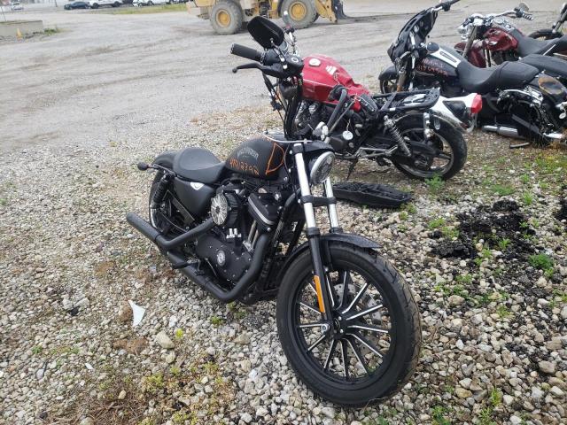 Salvage cars for sale from Copart Cicero, IN: 2015 Harley-Davidson XL883 Iron