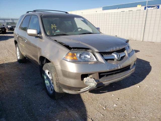 Salvage cars for sale from Copart Greenwood, NE: 2005 Acura MDX Touring