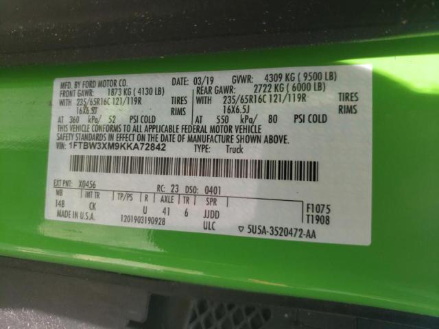 Фото: 1FTBW3XM9KKA72842 - 10