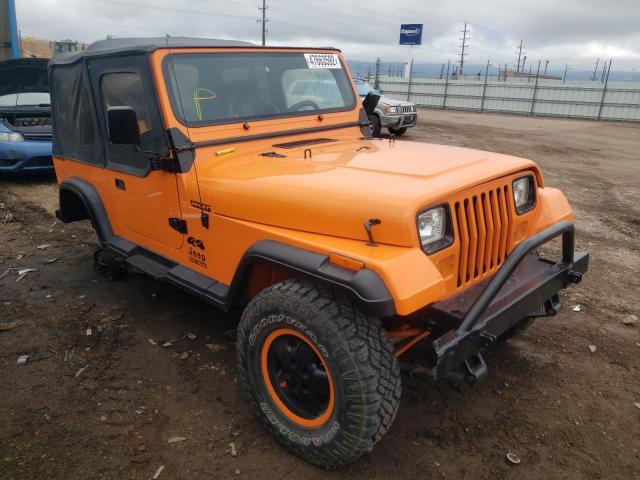 Salvage cars for sale at Colorado Springs, CO auction: 1987 Jeep Wrangler Sport