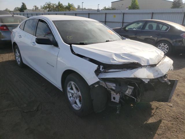 Salvage cars for sale from Copart Bakersfield, CA: 2018 Chevrolet Malibu LS