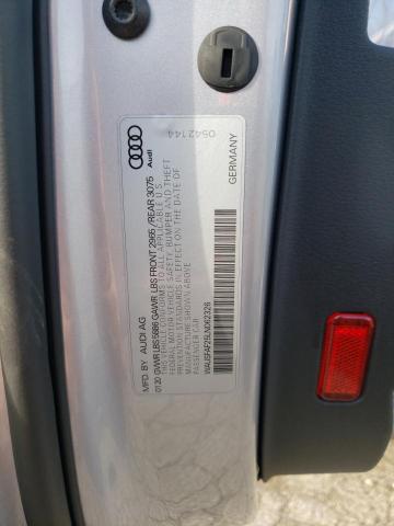 2020 AUDI S7 PRESTIG WAUSFAF25LN062326