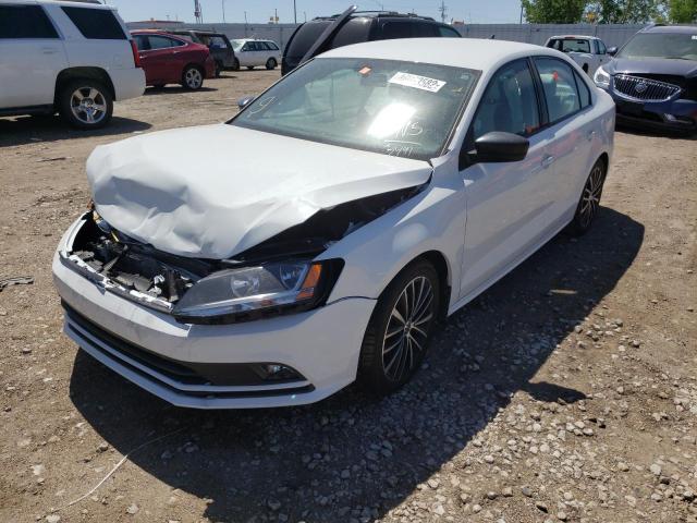 2017 Volkswagen Jetta Spor 1.8L(VIN: 3VWD17AJ3HM403491