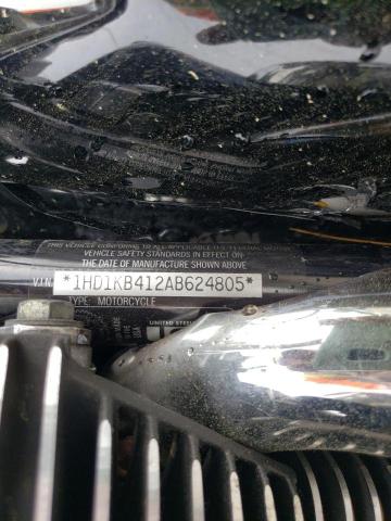 2010 HARLEY-DAVIDSON FLHX 1HD1KB412AB624805