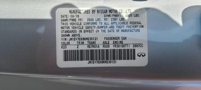 2019 INFINITI Q60 PURE JN1EV7EK8KM230121