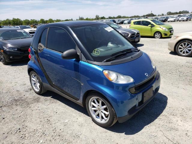 Salvage cars for sale from Copart Antelope, CA: 2009 Smart Fortwo PUR