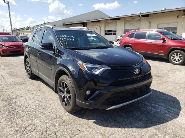 Salvage cars for sale from Copart Dyer, IN: 2016 Toyota Rav4 SE