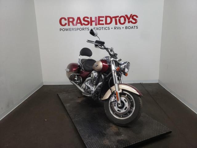Salvage motorcycles for sale at Ham Lake, MN auction: 2009 Kawasaki VN1700 C