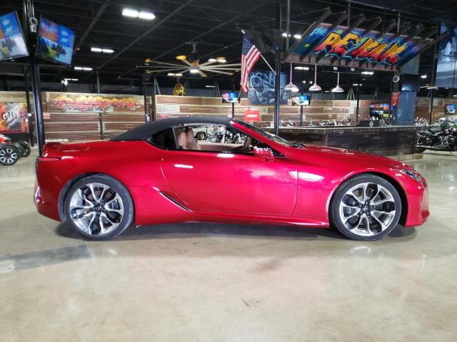 Salvage cars for sale at Dallas, TX auction: 2021 Lexus LC 500