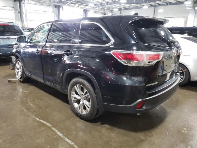 VIN 5TDBKRFH0ES025246 2014 Toyota Highlander, LE no.3