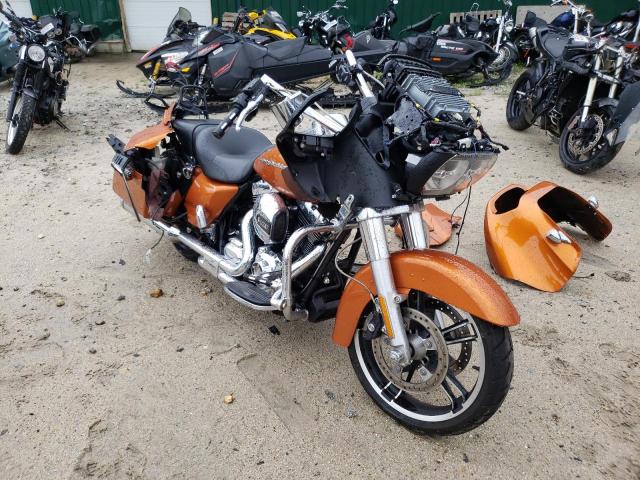 Salvage motorcycles for sale at Candia, NH auction: 2016 Harley-Davidson Fltrx Road