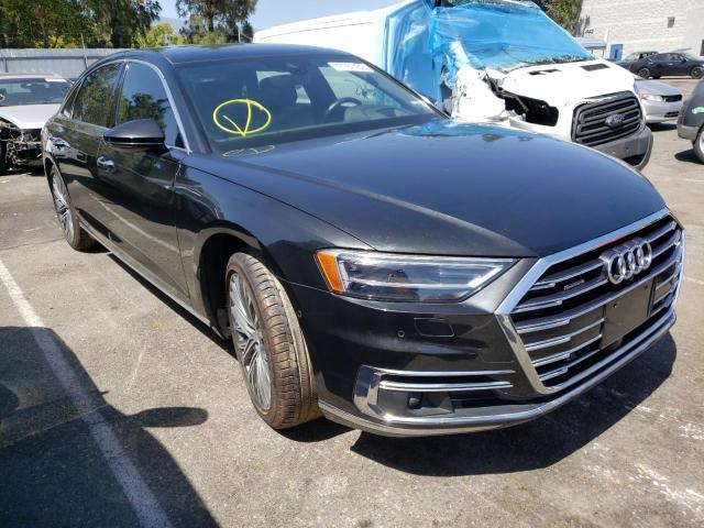 Salvage cars for sale from Copart Rancho Cucamonga, CA: 2019 Audi A8 L