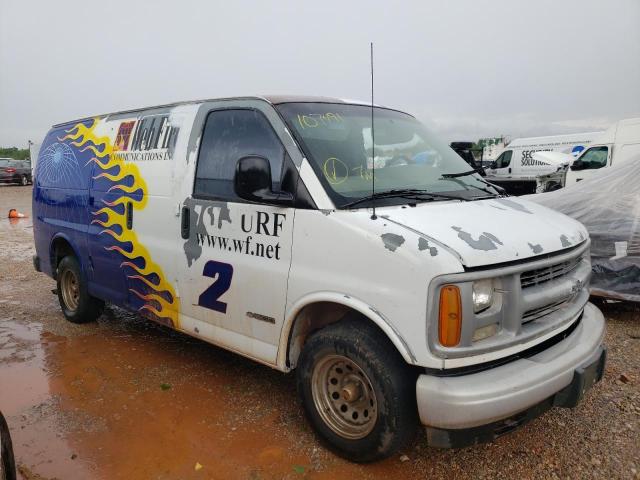 Salvage trucks for sale at Oklahoma City, OK auction: 2000 Chevrolet Express G1