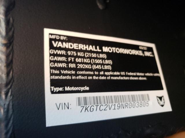2022 VAND VENICE 7KGTC2V19NR003805