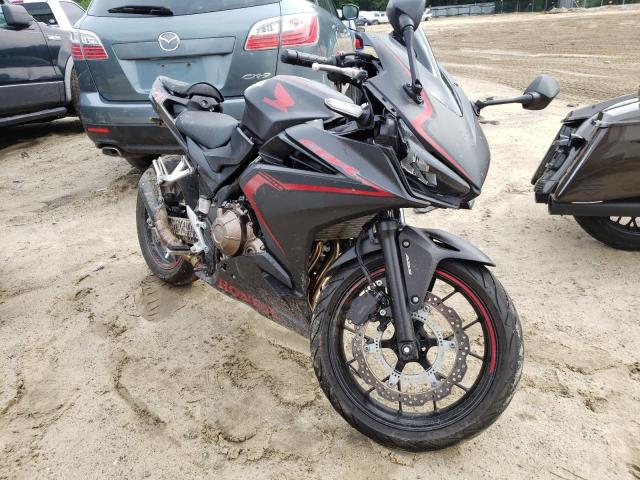 Salvage motorcycles for sale at Seaford, DE auction: 2021 Honda CBR500 RA