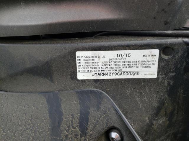 2016 YAMAHA YZFR1S C JYARN42Y9GA000369