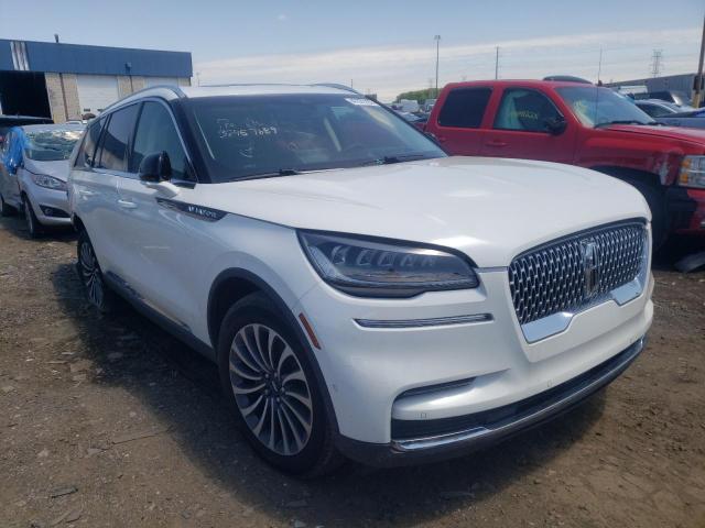 Salvage cars for sale from Copart Woodhaven, MI: 2022 Lincoln Aviator RE