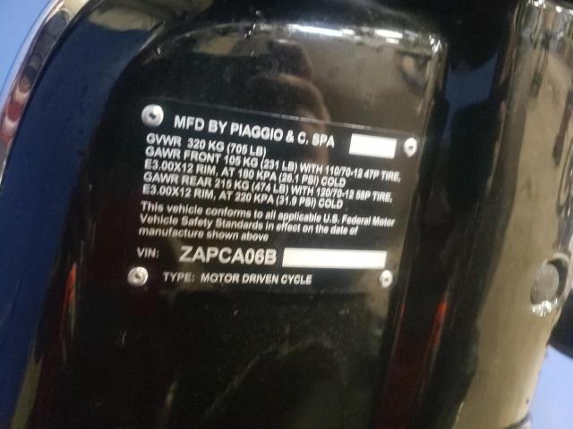 2022 VESPA PRIMAVERA ZAPCA06BXN5103793