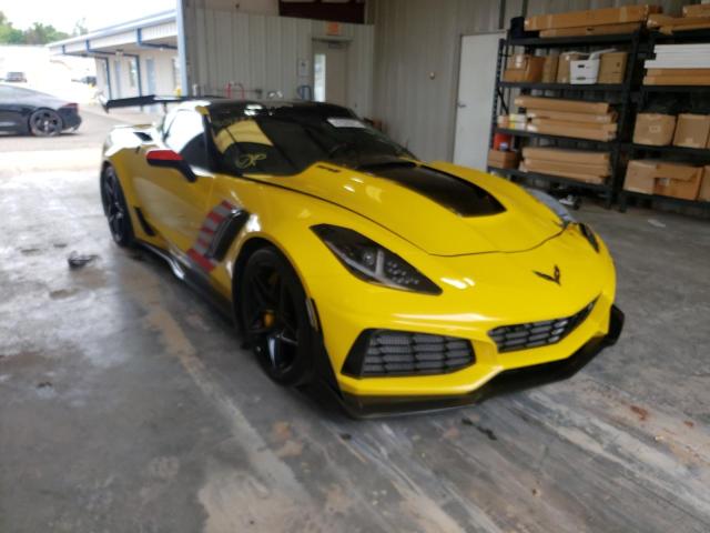 Salvage cars for sale from Copart Oklahoma City, OK: 2019 Chevrolet Corvette Z