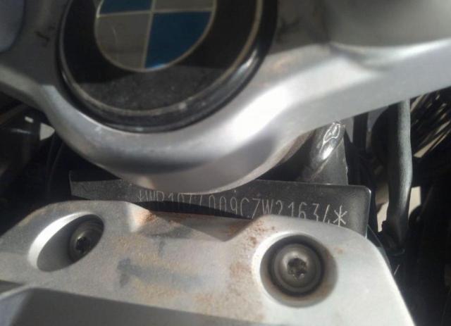 2012 BMW R1200 RT WB1044009C7W21634
