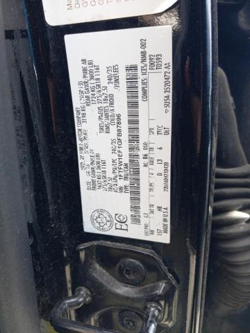 2016 FORD F150 SUPER - 1FTFW1EF1GFB87896