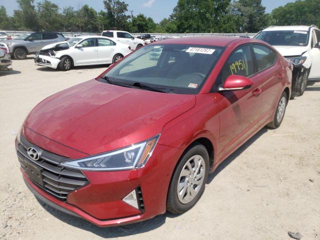 2019 HYUNDAI ELANTRA SE KMHD74LF8KU787601