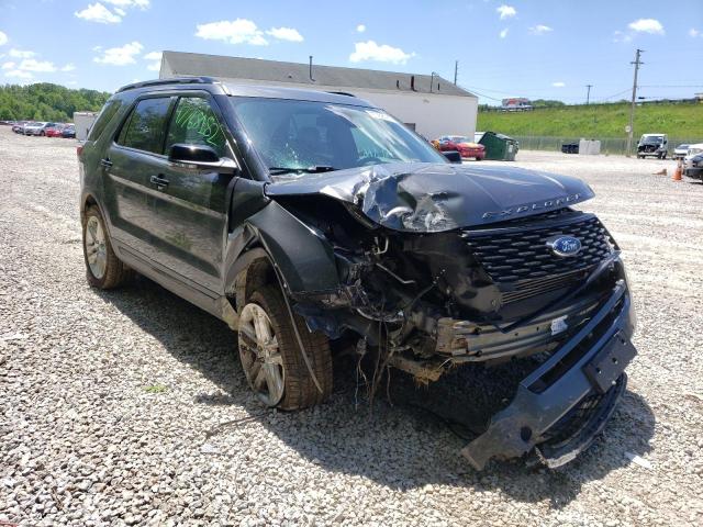 Salvage cars for sale from Copart Northfield, OH: 2018 Ford Explorer S