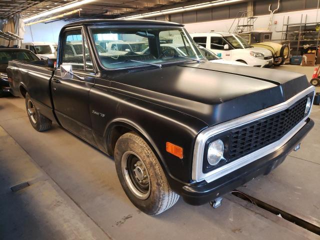 Salvage cars for sale from Copart Wheeling, IL: 1971 Chevrolet C10