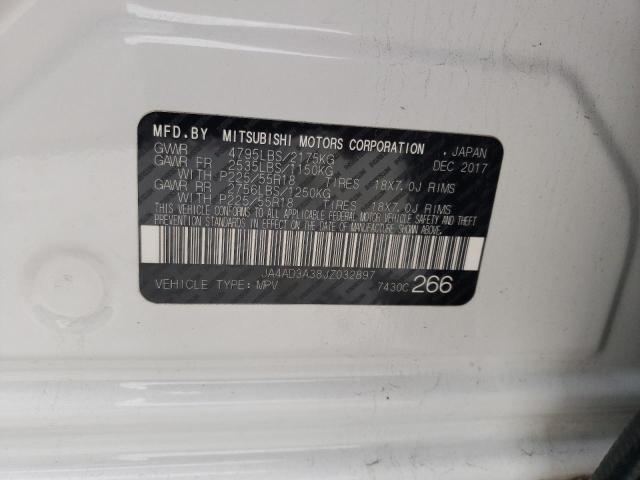 2018 MITSUBISHI OUTLANDER - JA4AD3A38JZ032897