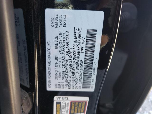 2020 ACURA RDX ADVANC 5J8TC1H72LL016085