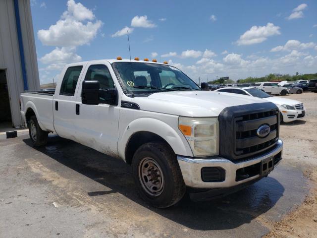 Salvage trucks for sale at Mercedes, TX auction: 2013 Ford F250 Super