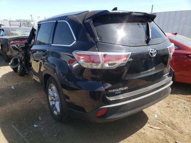 VIN 5TDDKRFH3ES035410 2014 Toyota Highlander, Limited no.3