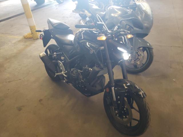 Salvage cars for sale from Copart Denver, CO: 2020 Yamaha MT-03