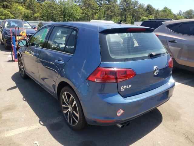 2016 VOLKSWAGEN GOLF S/SE 3VW217AU7GM022498