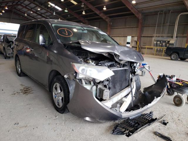 Salvage cars for sale from Copart Greenwell Springs, LA: 2015 Nissan Quest S