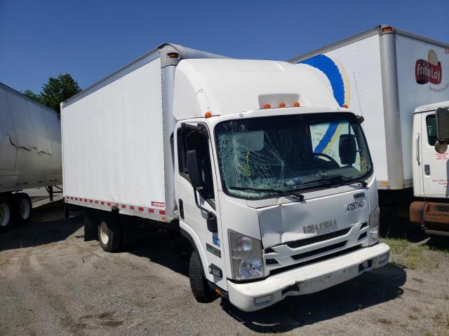 Salvage trucks for sale at Cahokia Heights, IL auction: 2015 Isuzu NPR